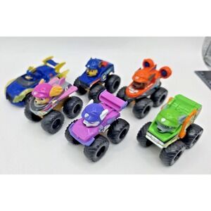 Nickelodeon Paw‎ Patrol Pups Squad Rescue Wheels Racers Lot of 6 Chase Zuma Skye